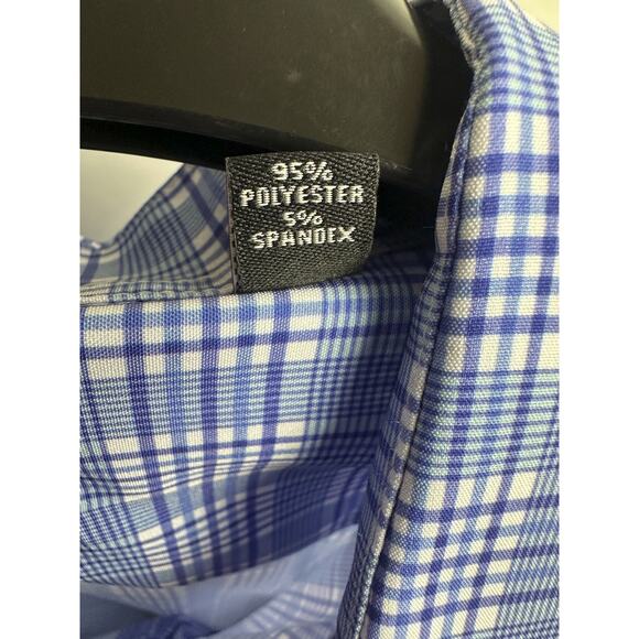 NWT Shaquille O'Neal XLG Big Fit Cooling Dress Shirt 20 34/35 4XL - Picture 3 of 9